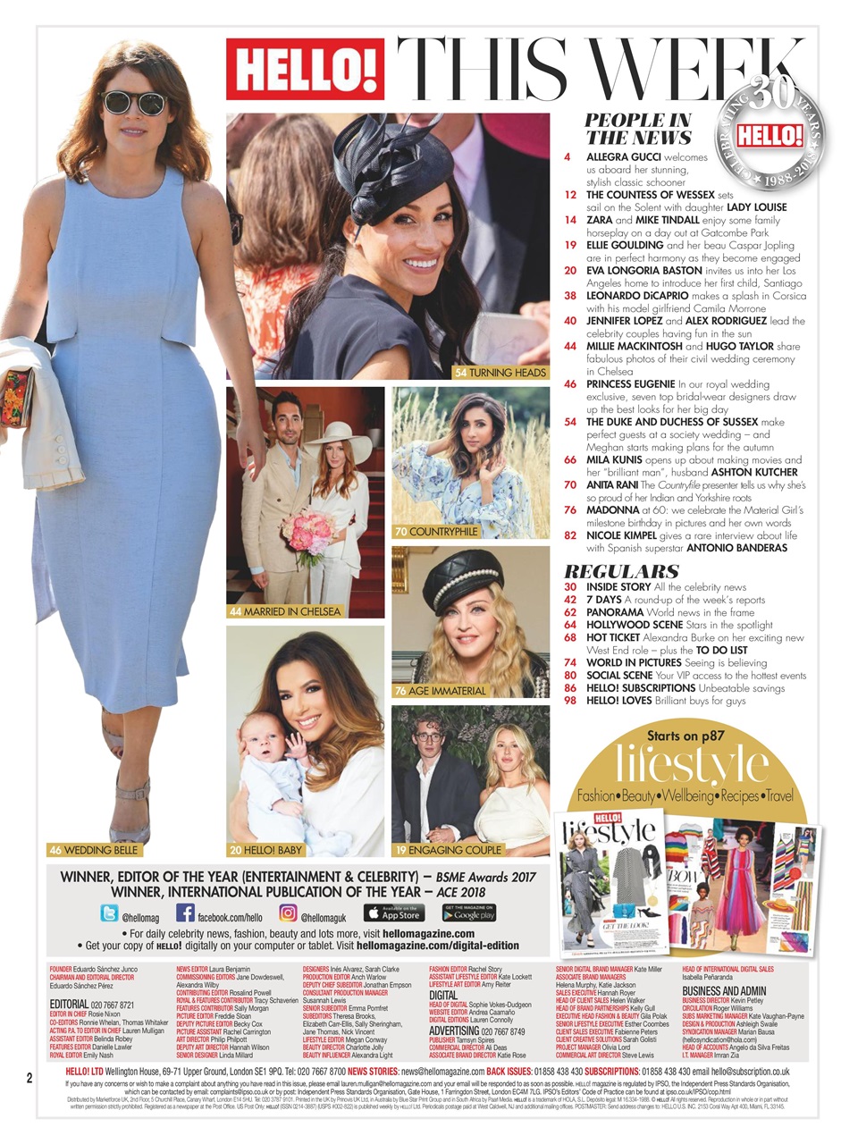 Hello! Magazine Preview Pages