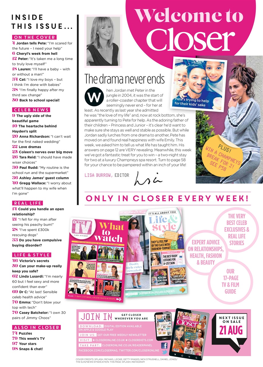 Closer Preview Pages