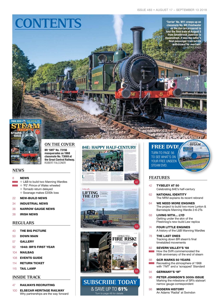 Steam Railway Preview Pages