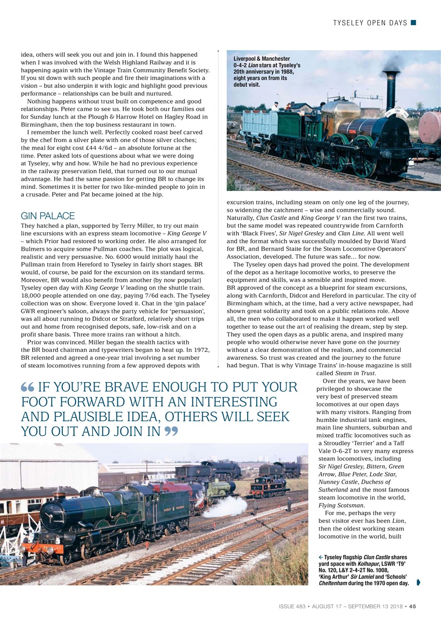 Steam Railway Preview Pages