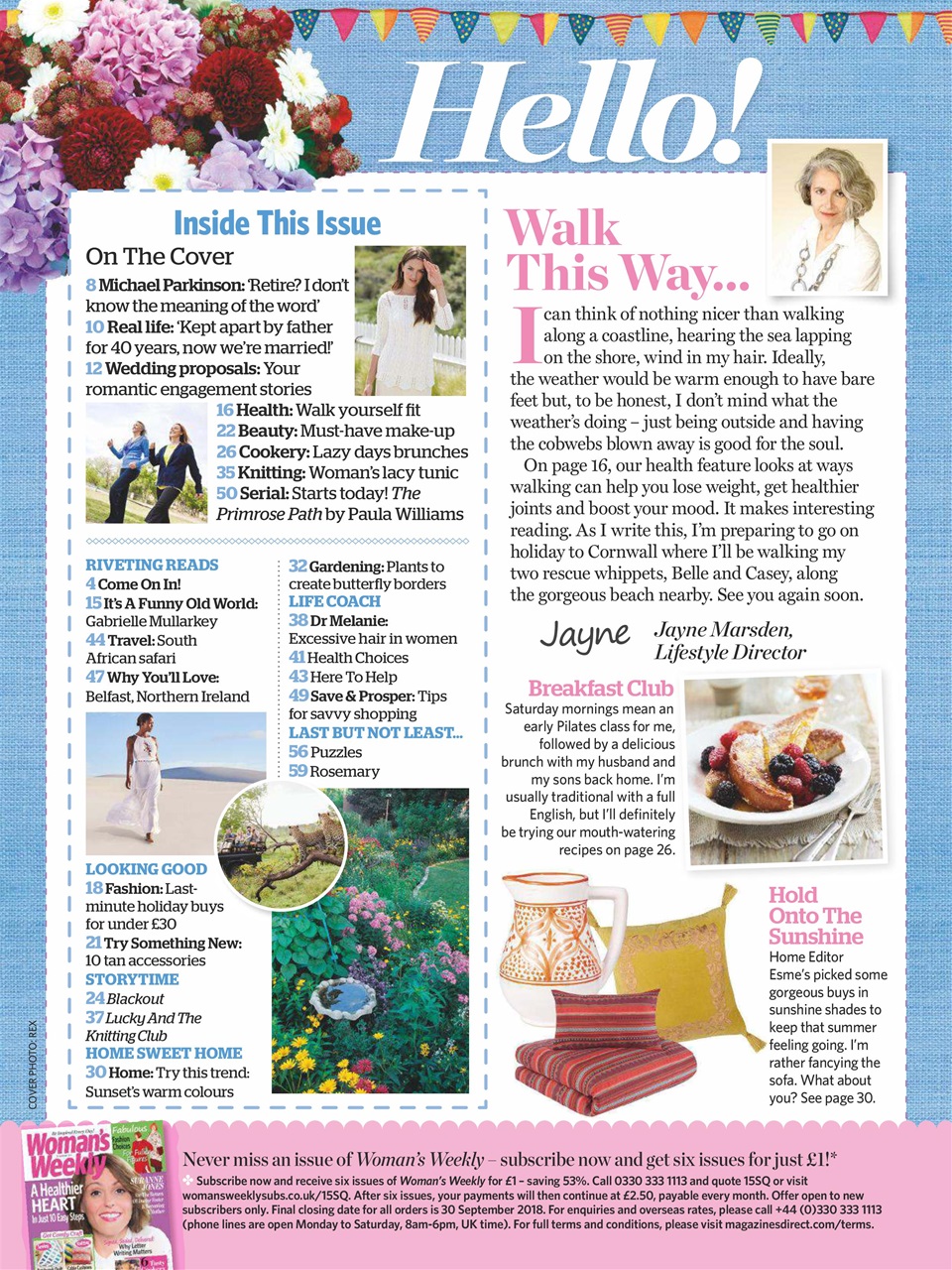 Woman's Weekly Preview Pages