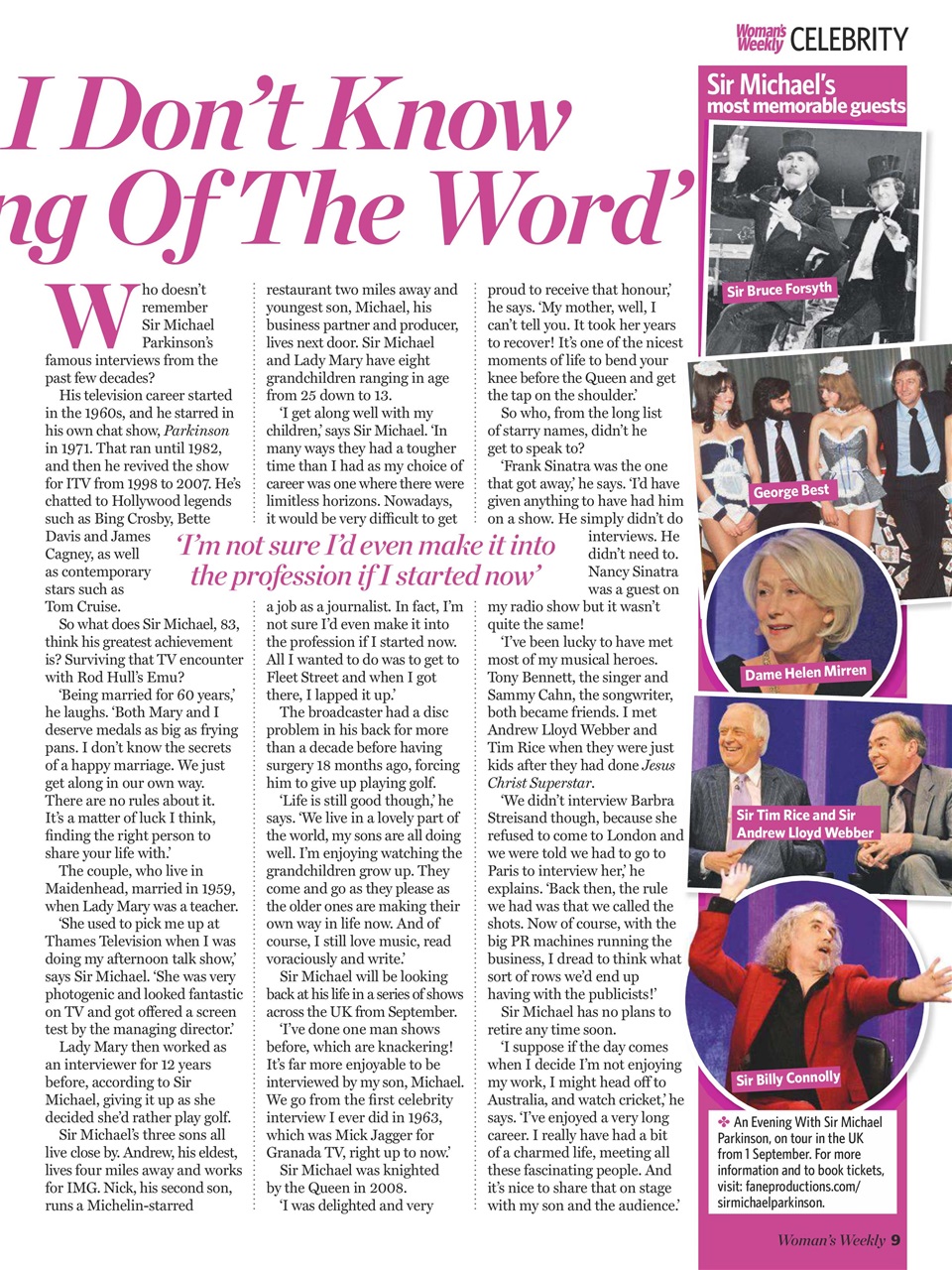 Woman's Weekly Preview Pages