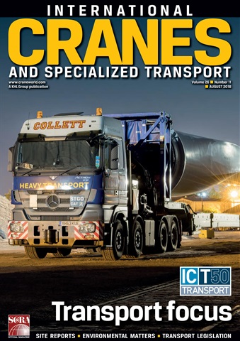 Int. Cranes and Specialized Transp issue August 2018