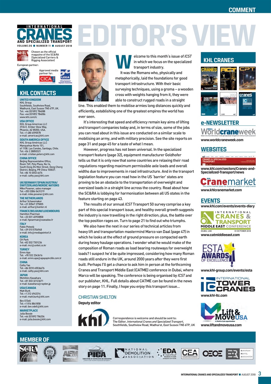 Int. Cranes and Specialized Transp Preview Pages