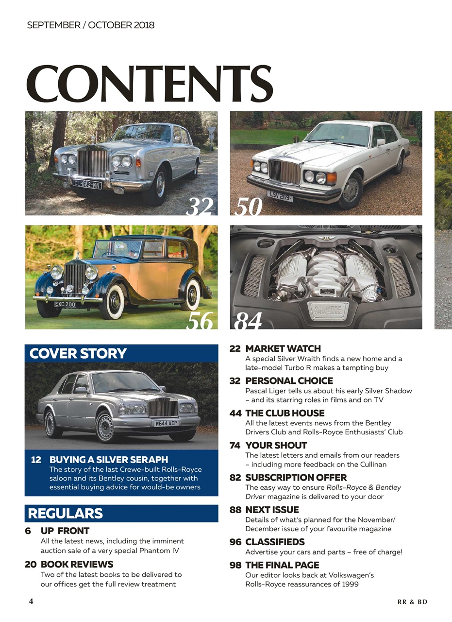 Rolls-Royce & Bentley Driver Preview Pages