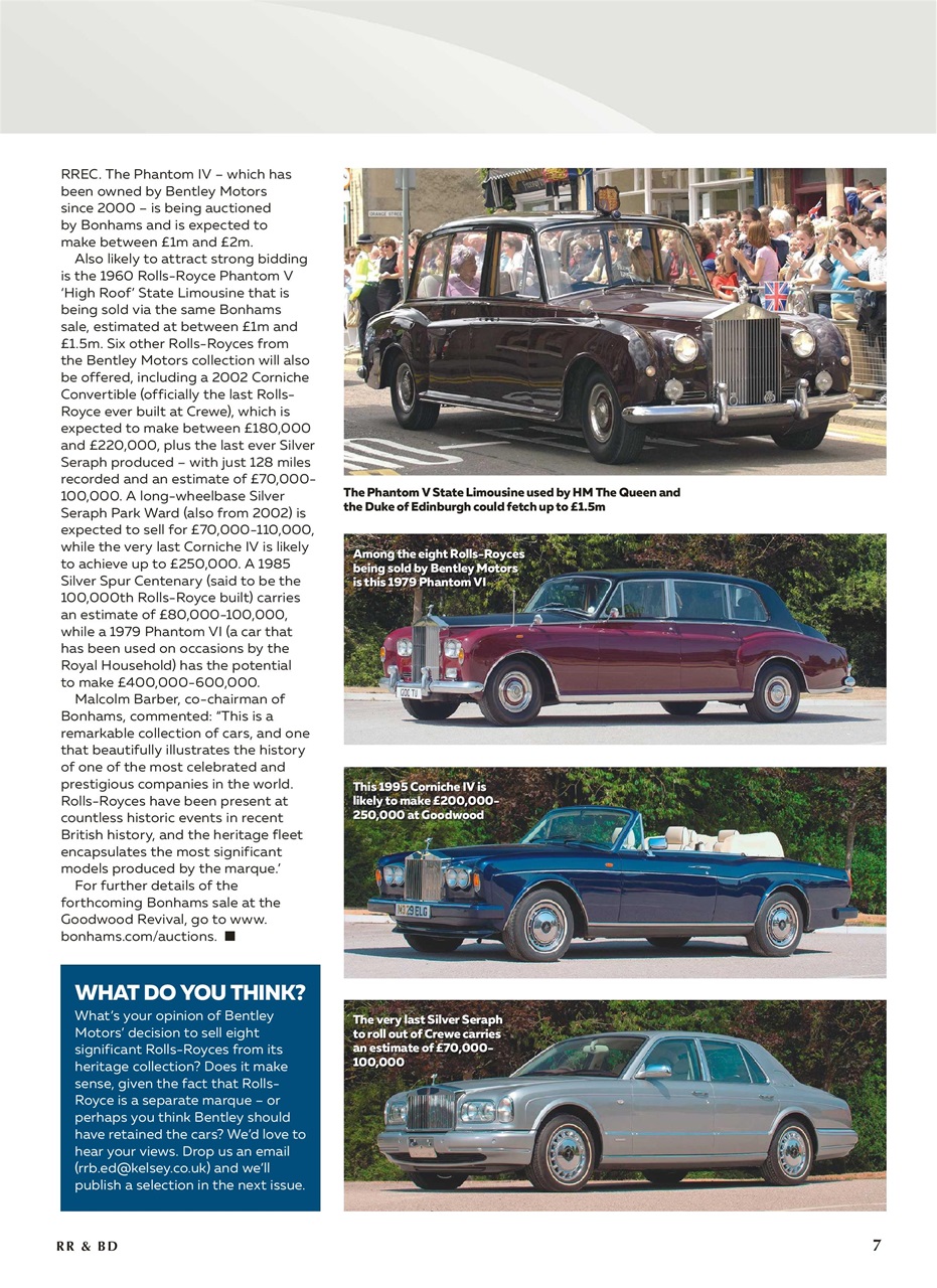 Rolls-Royce & Bentley Driver Preview Pages