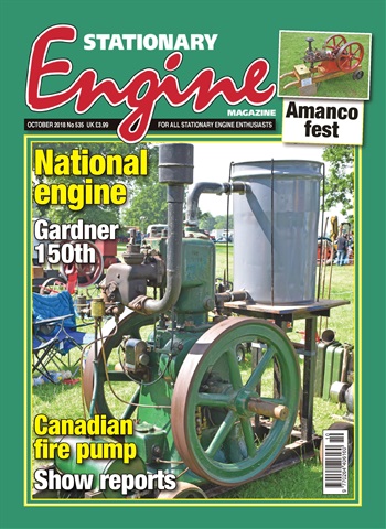 Stationary Engine issue October 2018