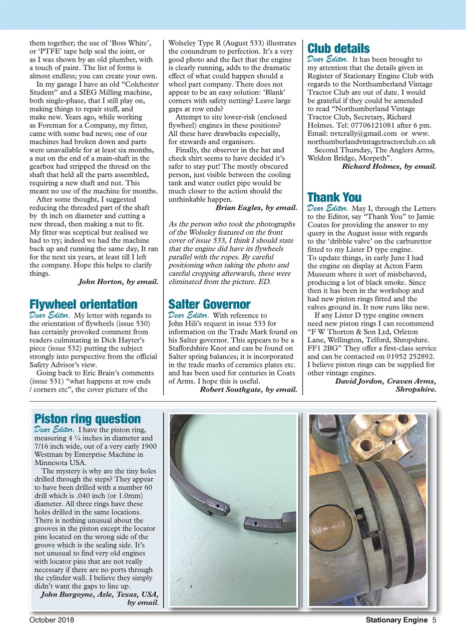 Stationary Engine Preview Pages