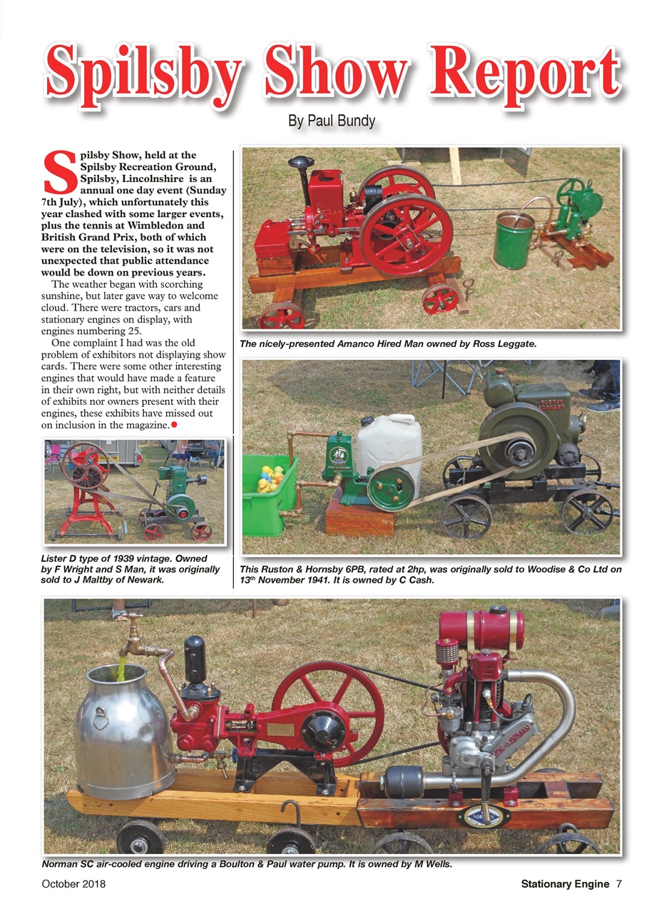 Stationary Engine Preview Pages