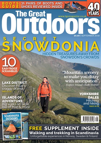 TGO - The Great Outdoors Magazine issue September 2018