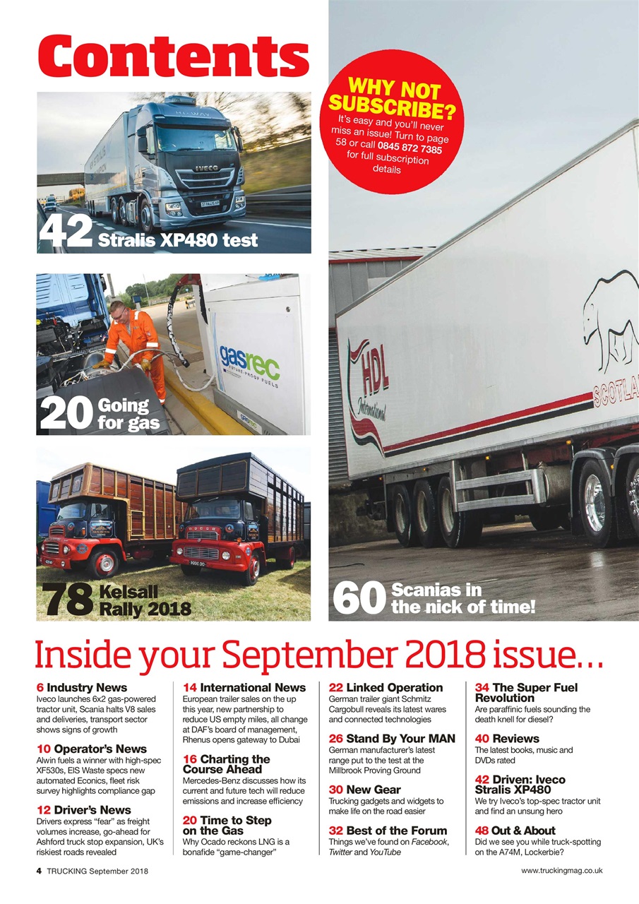 Trucking Magazine Preview Pages