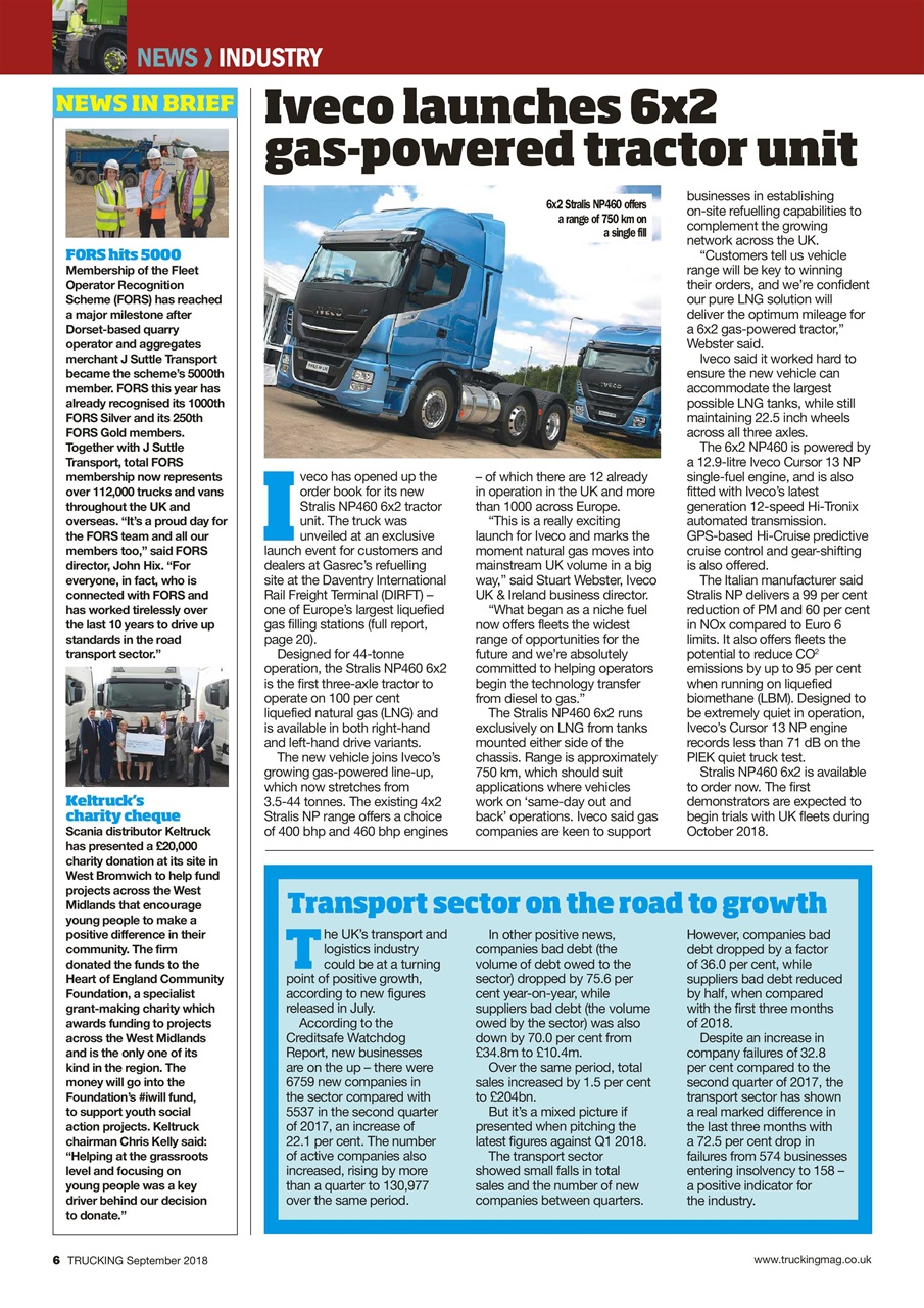 Trucking Magazine Preview Pages