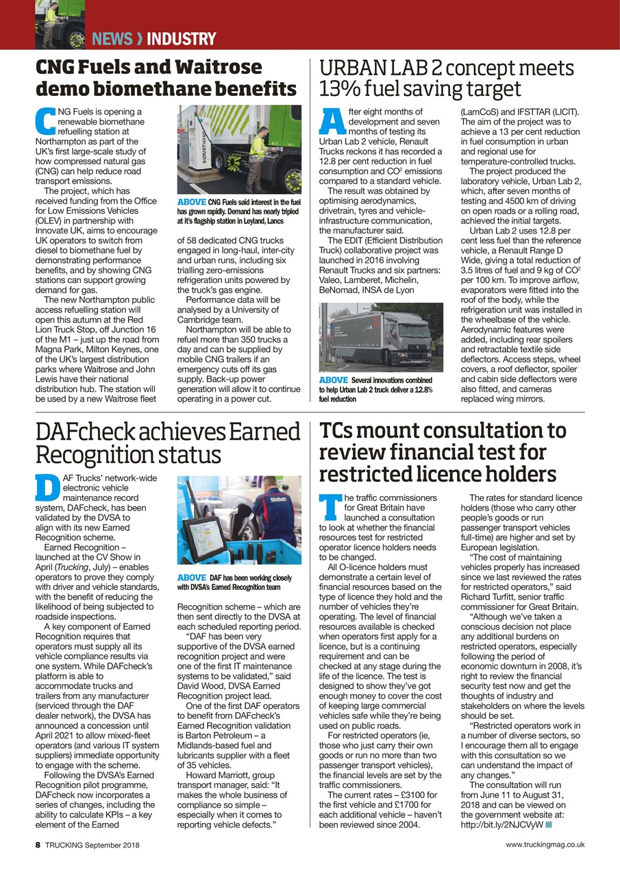 Trucking Magazine Preview Pages
