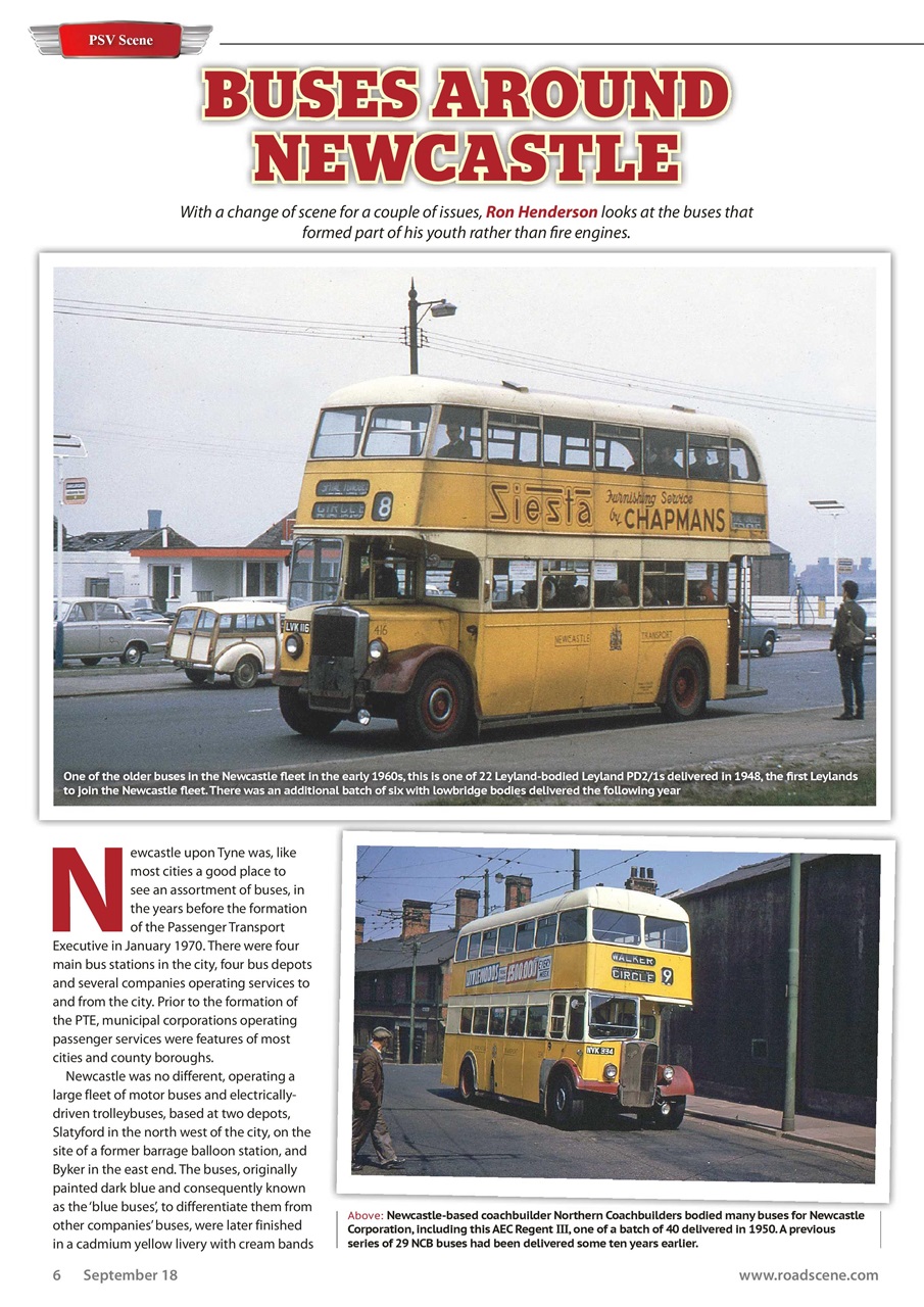 Vintage Roadscene Preview Pages