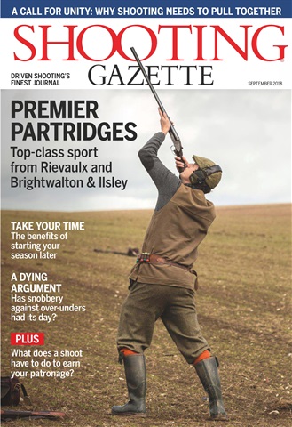 Shooting Gazette issue September 2018