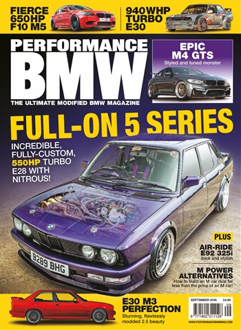 Performance BMW issue September 2018