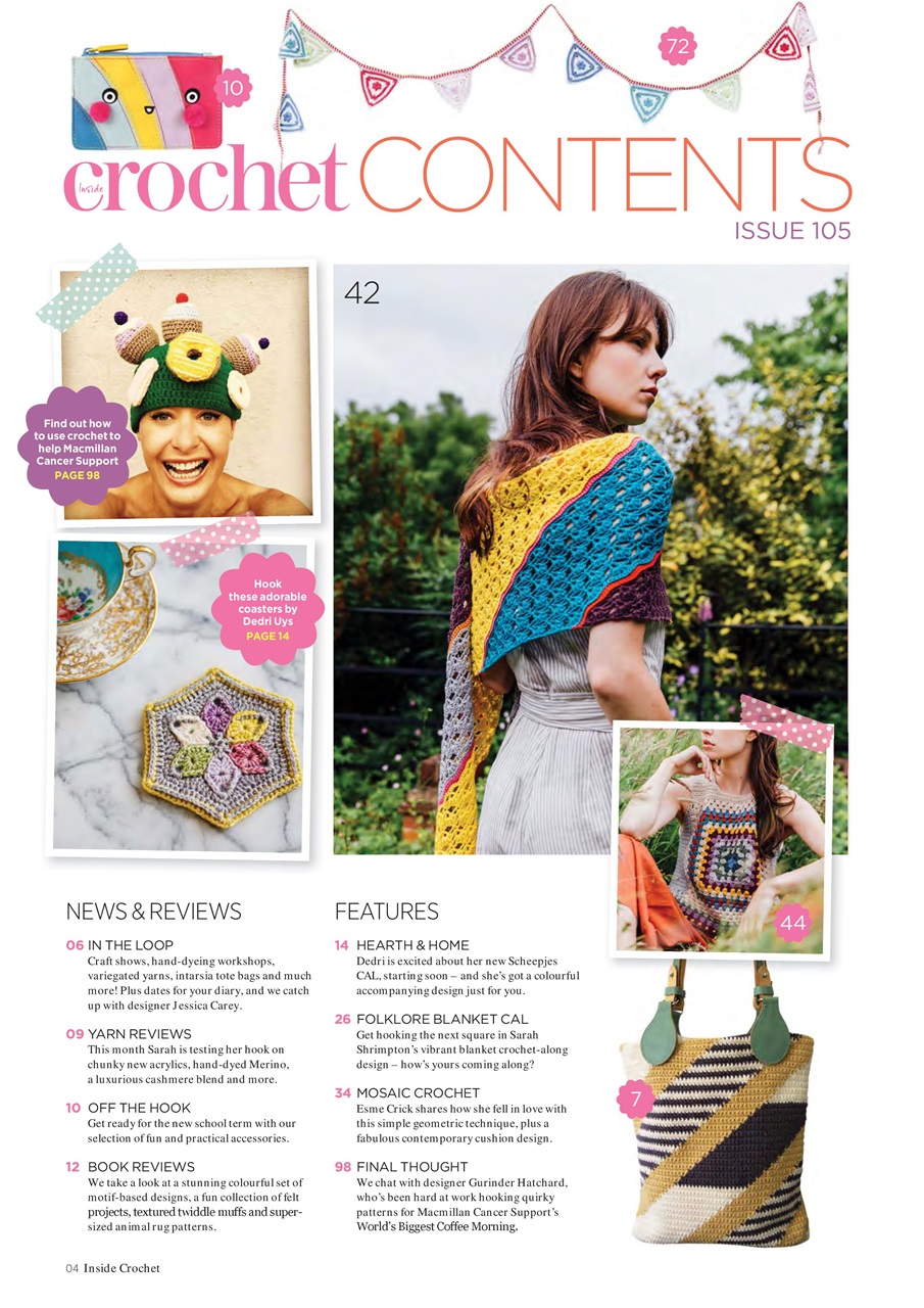 Inside Crochet Preview Pages
