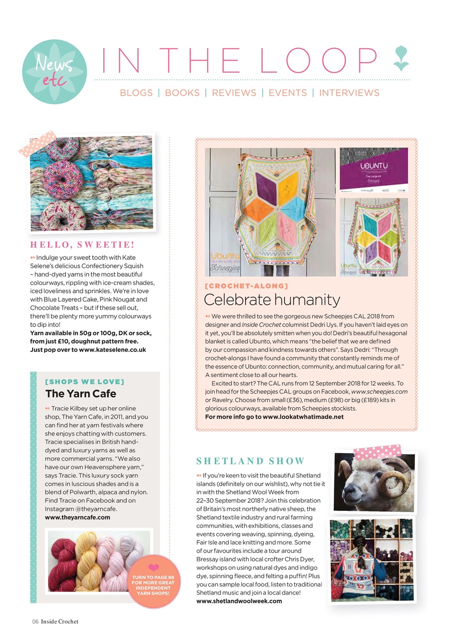 Inside Crochet Preview Pages