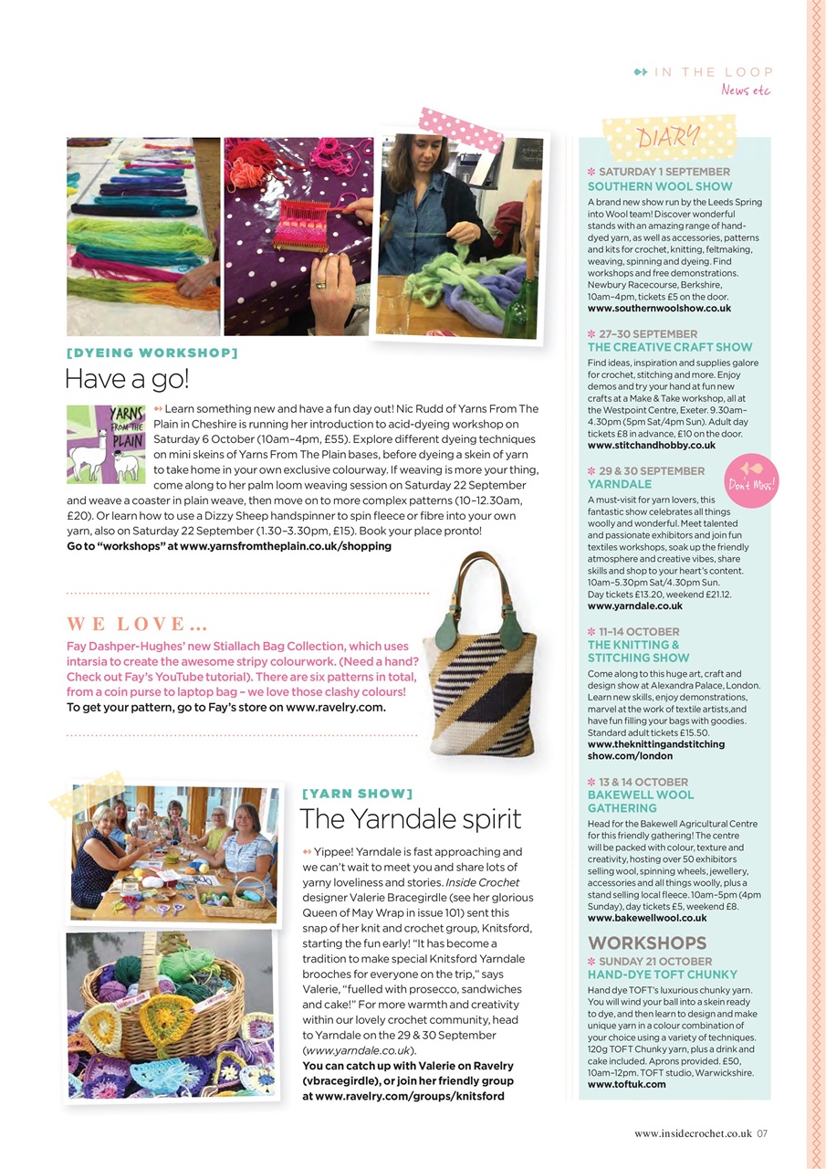 Inside Crochet Preview Pages