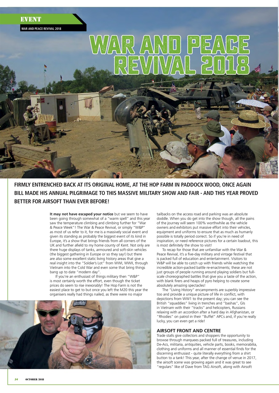 Airsoft Action Preview Pages