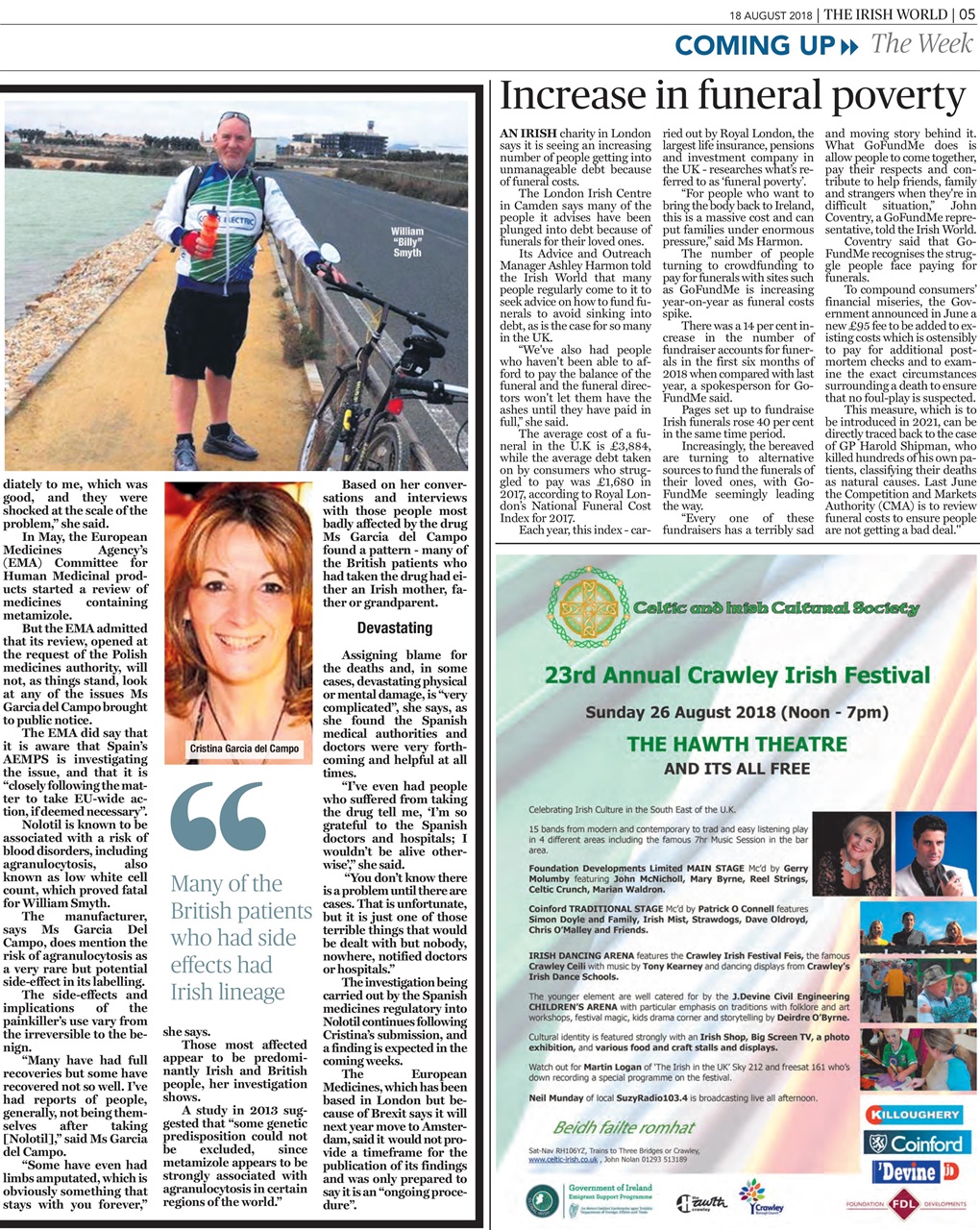 Irish World Preview Pages