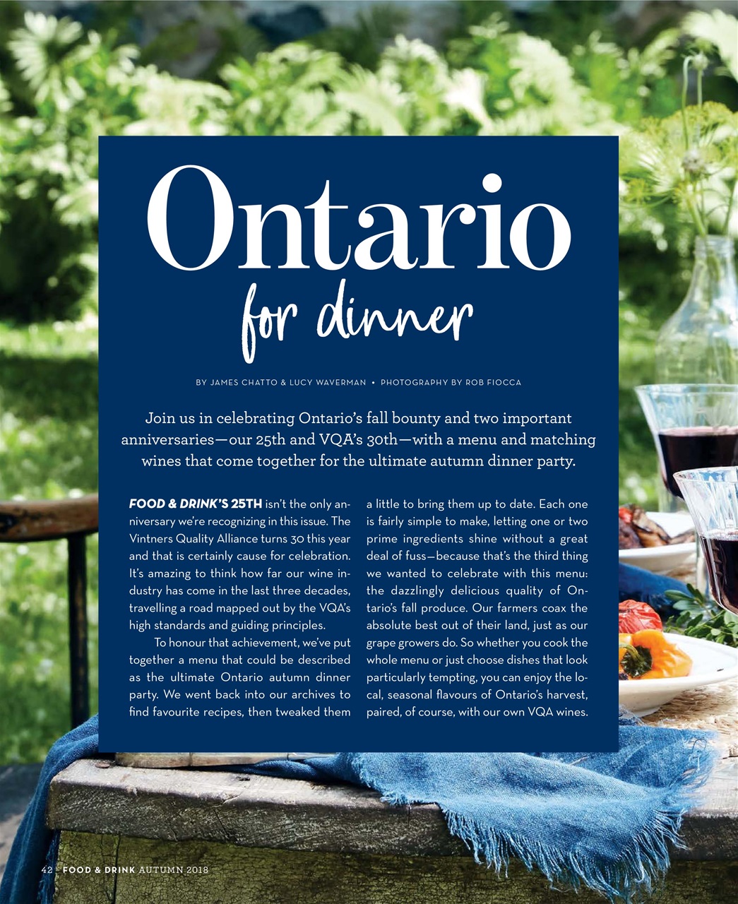 LCBO Food & Drink Preview Pages