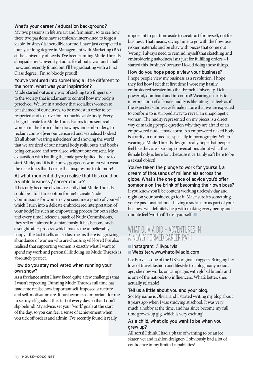 House of Coco Preview Pages