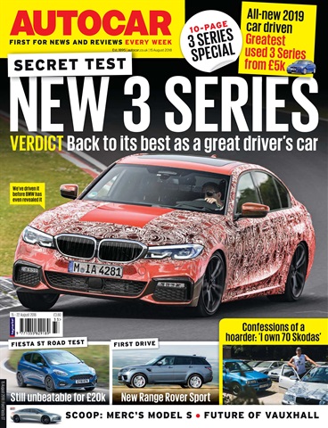 Autocar issue 15th August 2018