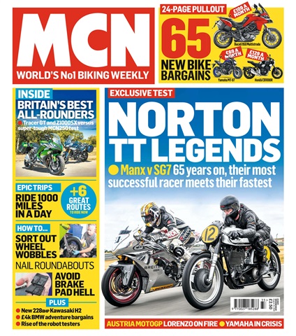 MCN issue 15th August 2018