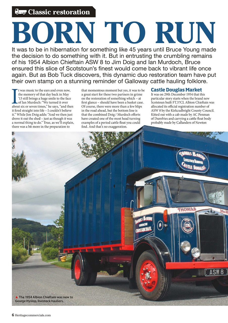 Heritage Commercials Magazine Preview Pages