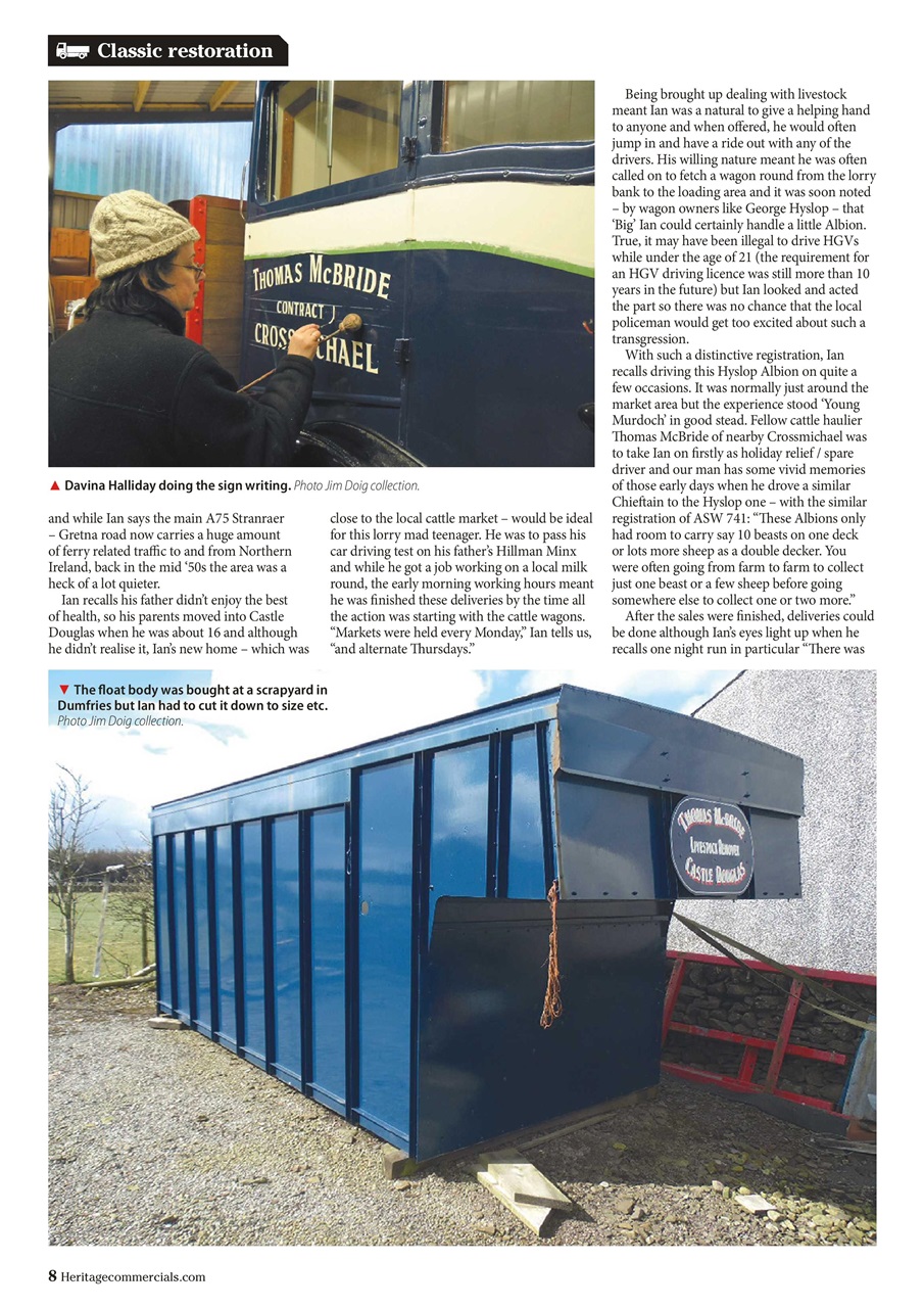 Heritage Commercials Magazine Preview Pages