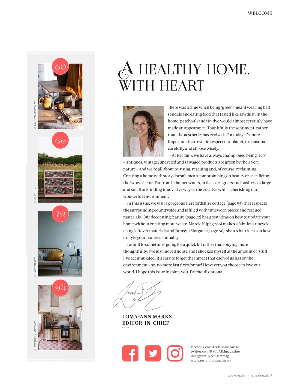 Reclaim Preview Pages