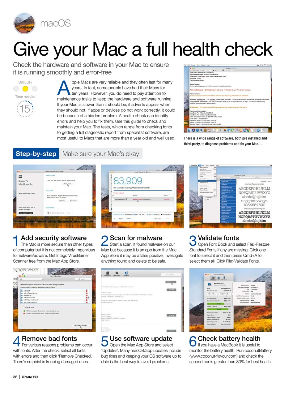 iCreate Preview Pages