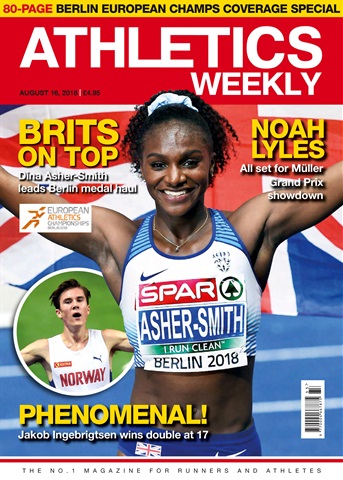 AW – Athletics Weekly Magazine issue 16 August 2018