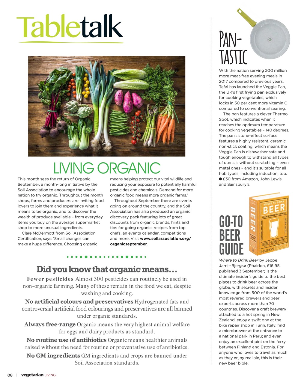 Vegetarian Living Preview Pages