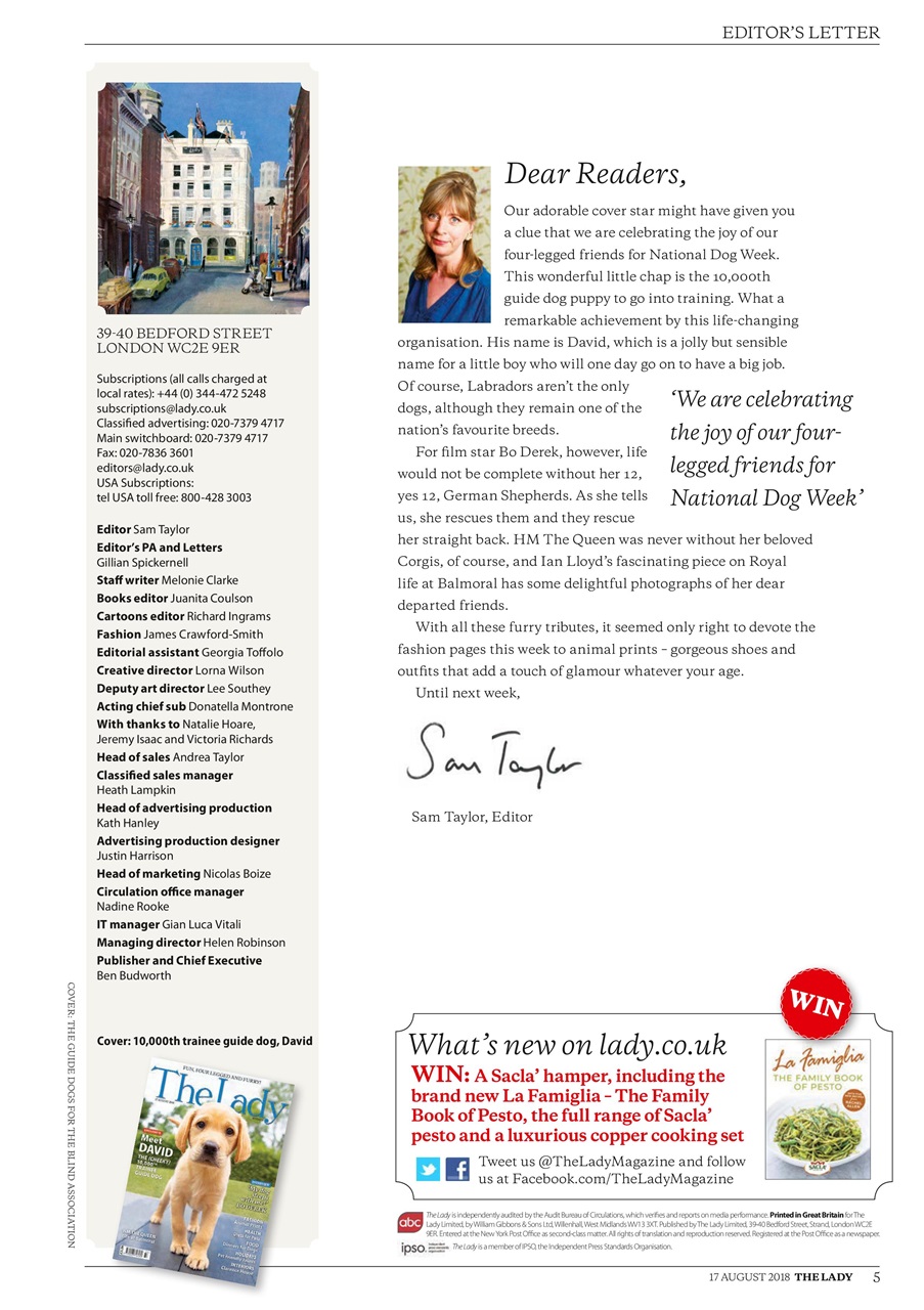 The Lady Preview Pages