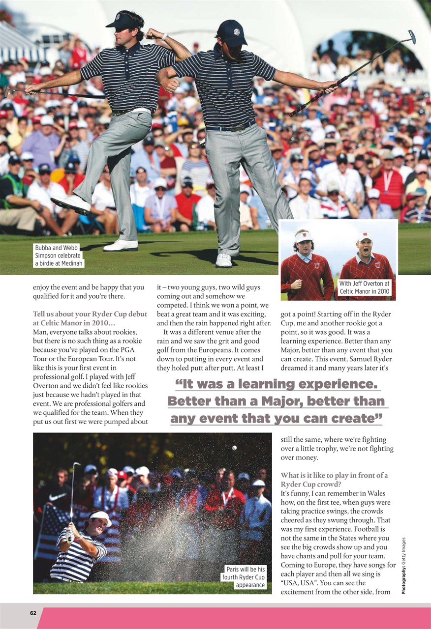 Golf Monthly Preview Pages