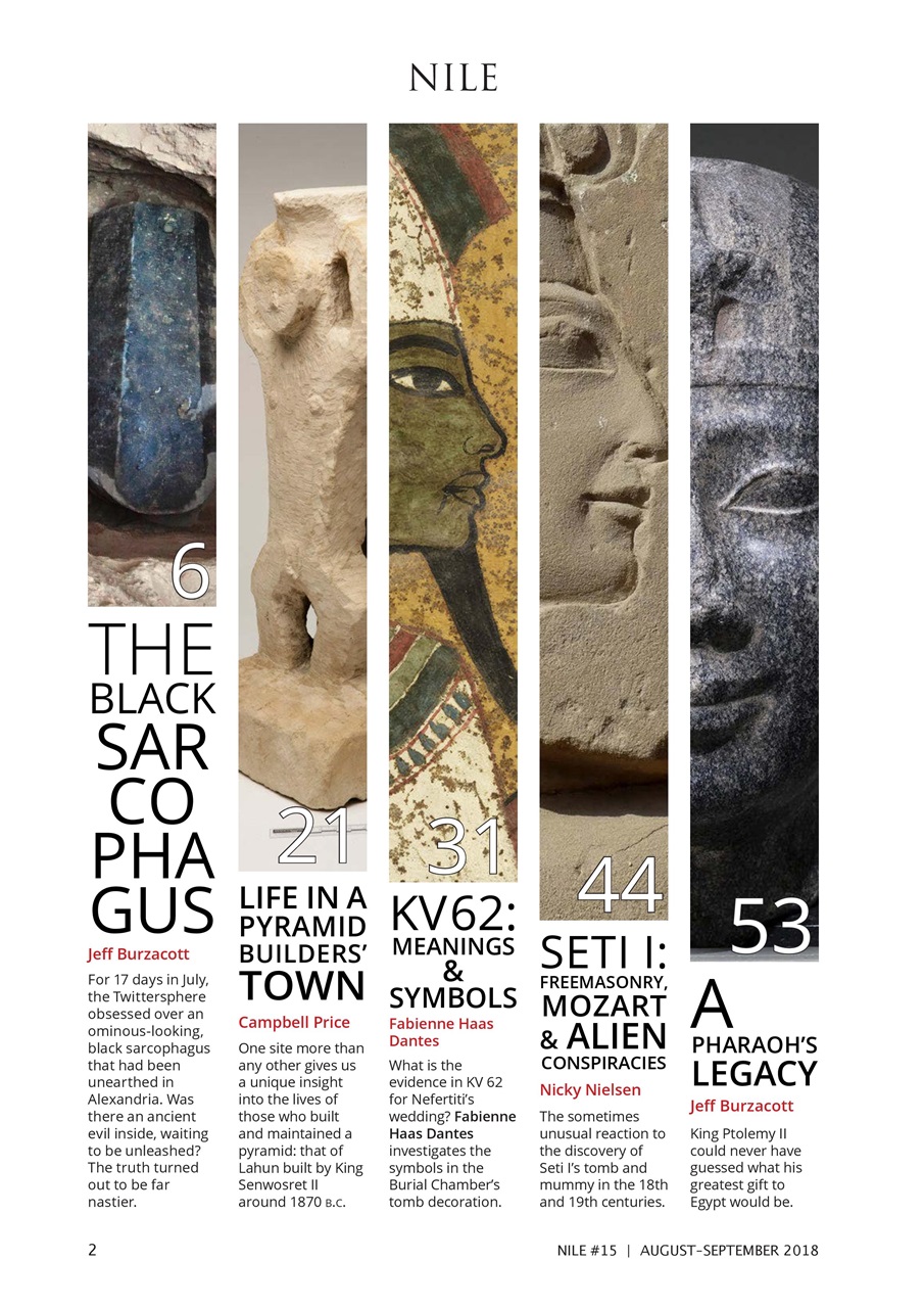 Nile Magazine Preview Pages