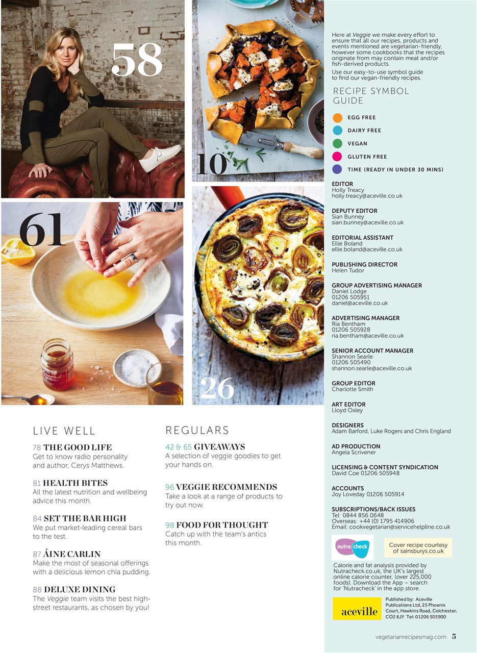 Veggie Magazine Preview Pages