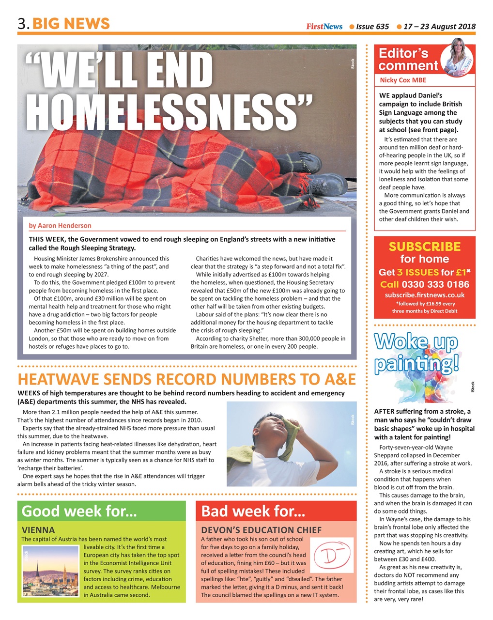 First News Preview Pages
