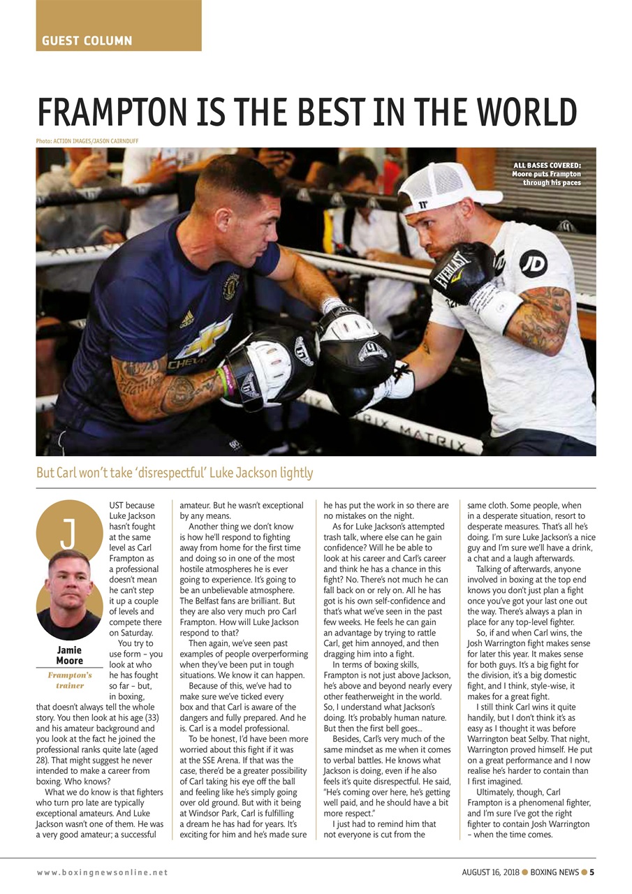 Boxing News Preview Pages