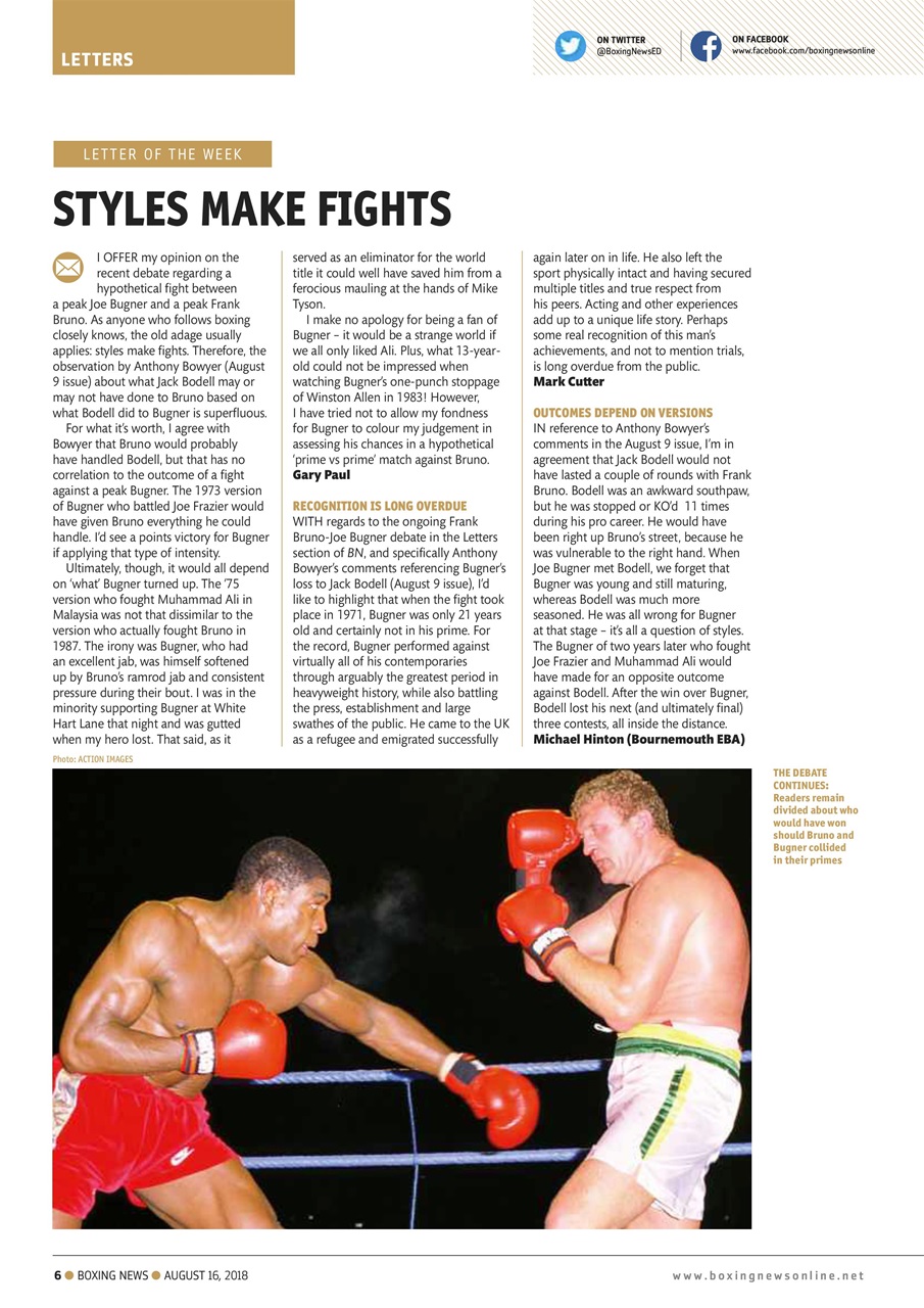 Boxing News Preview Pages