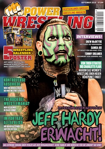 Power-Wrestling issue September 2018