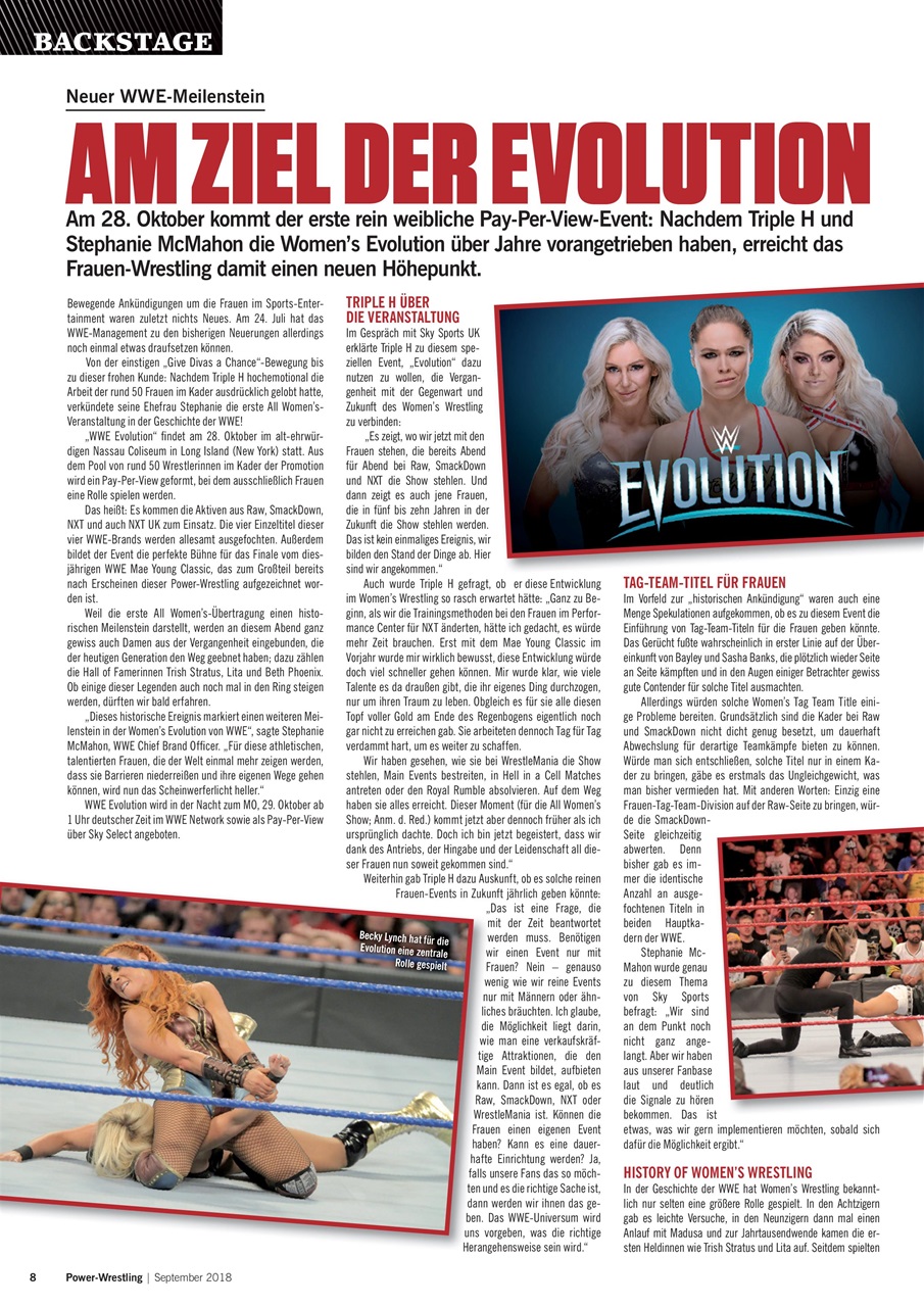 Power-Wrestling Preview Pages