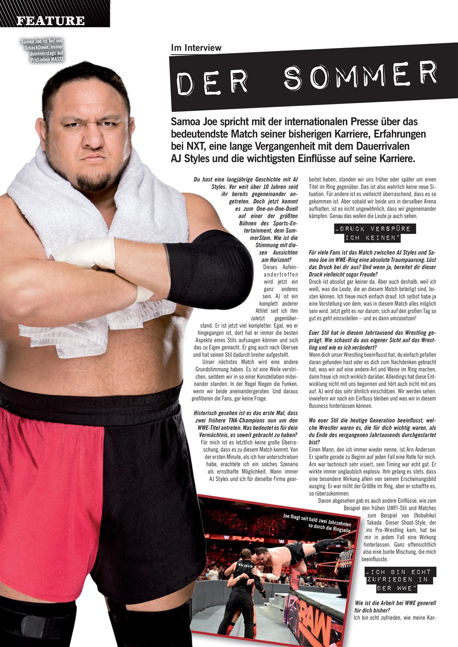 Power-Wrestling Preview Pages