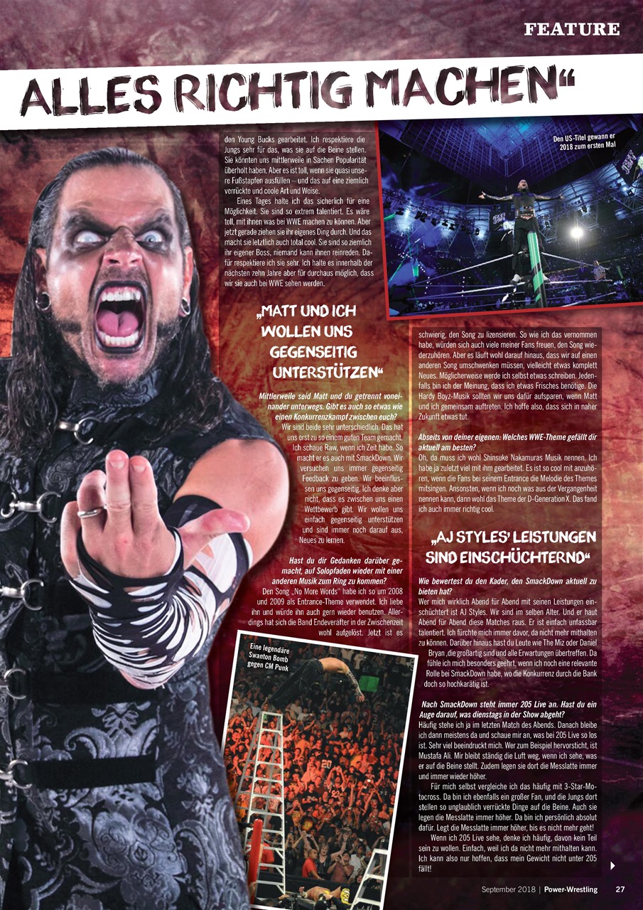 Power-Wrestling Preview Pages