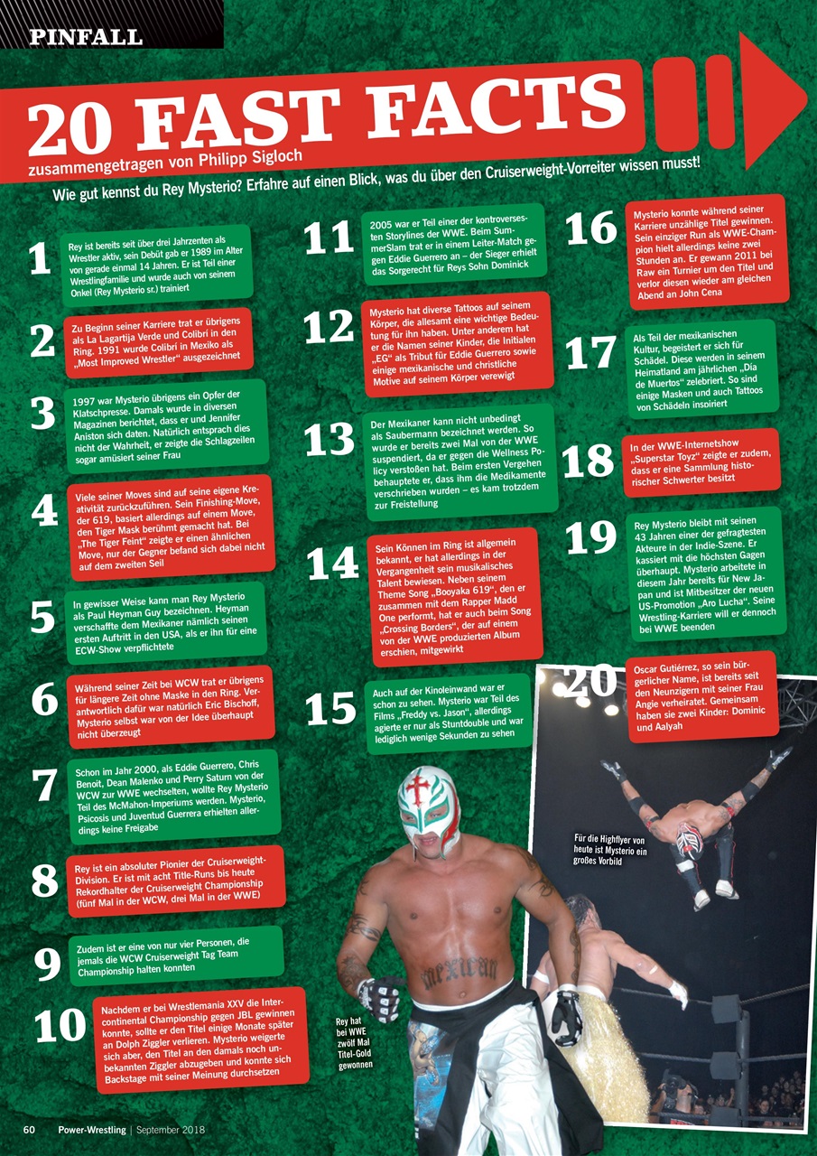 Power-Wrestling Preview Pages