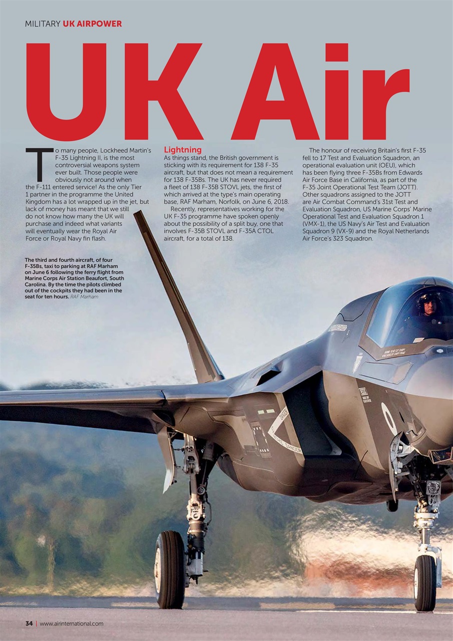 AIR International Preview Pages