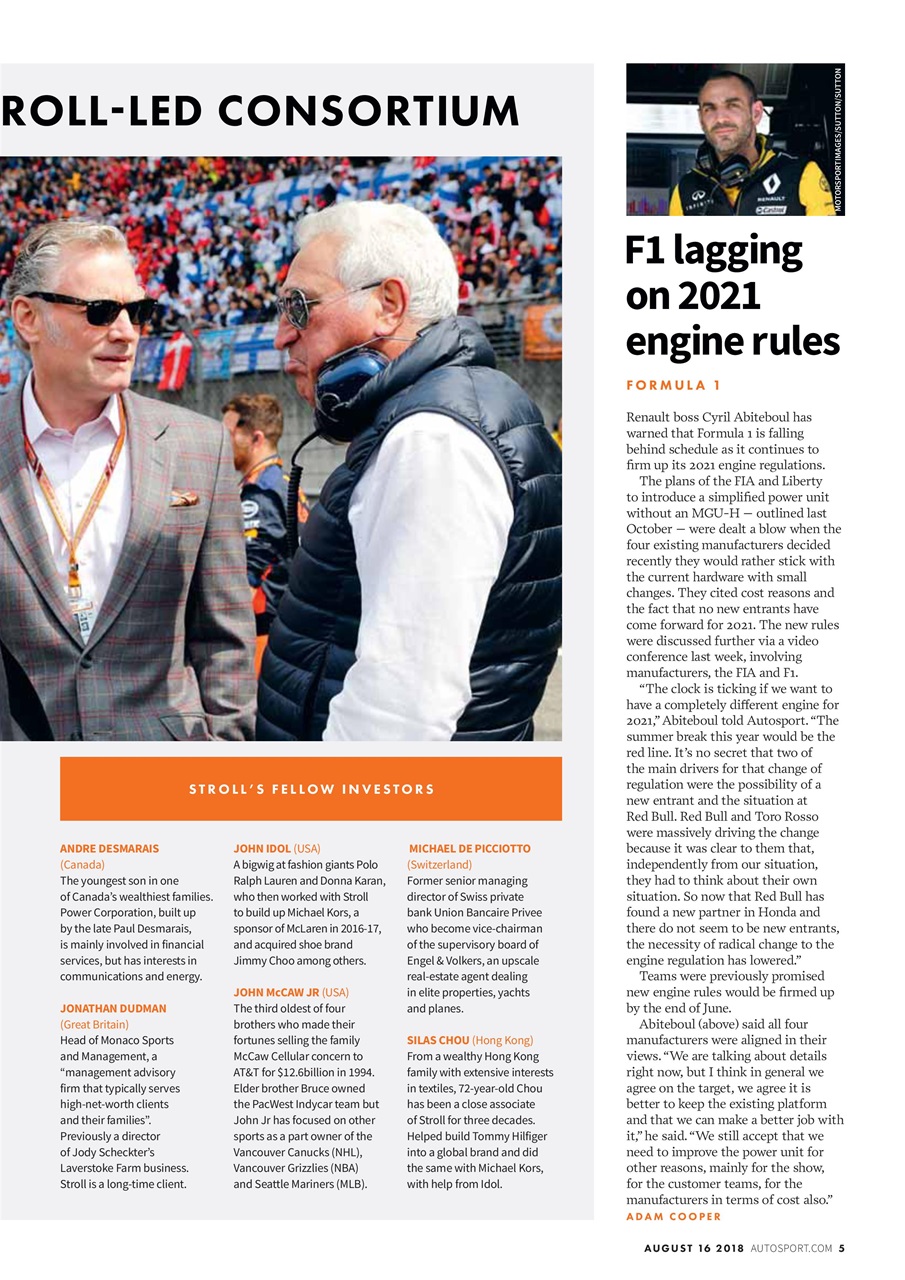 Autosport Preview Pages