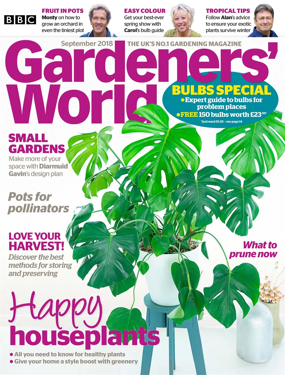 BBC Gardeners’ World Magazine Preview Pages